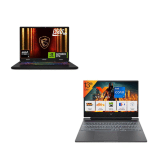 hp victus,13th gen with msi crosshair a16, amd 8th gen.