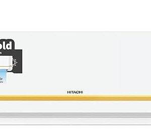 hitachi 1.5 ton 3 star, hot & cold inverter split ac with expandable technology (100% copper, dust filter, 3100hp rsqg318hgxa, white)
