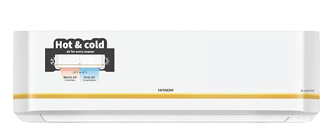 hitachi 1.5 ton 3 star, hot & cold inverter split ac with expandable technology (100% copper, dust filter, 3100hp rsqg318hgxa, white) hitachi 1.5 ton 3 star, hot & cold inverter split ac with expandable technology (100% copper, dust filter, 3100hp rsqg318hgxa, white)