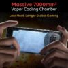 iqoo neo 10 (inferno red, 8gb ram, 128gb storage) | snapdragon 8s gen 4 processor & supercomputing chip q1 | 7000 mah battery | segment’s highest 144 fps gaming smartphone