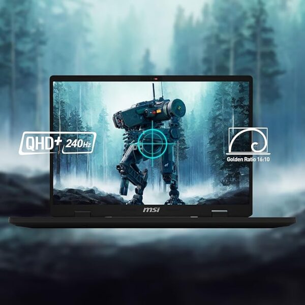 msi crosshair a16, amd 8th gen. ryzen 7 8840hx, 41cm qhd+ 240hz gaming laptop (16gb/1tb nvme ssd/windows 11 home/nvidia geforce rtx 5060, gddr7 8gb/cosmos gray/2.5kg) d8wfkg 036in