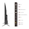 tcl 101 cms (40 inches) v5c series full hd smart qled tv google tv 40v5c