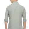 van heusen men's cotton slim fit solid casual shirt